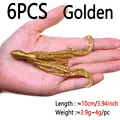 6pcs Golden