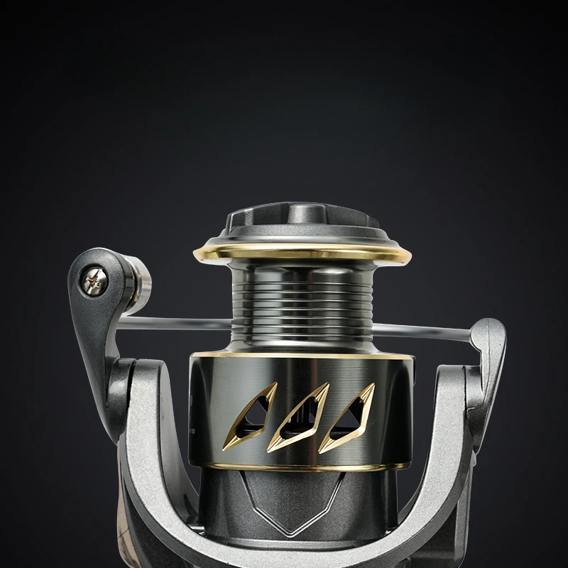 Professional Ultra Light 1000~7000 Spinning Fishing Reel 5.2:1 Gear Ratio Metal Spool Ultra Smooth Reel Max Drag 8-20kg - imagen 2