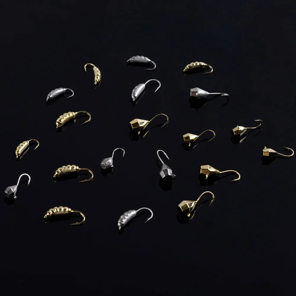 Goture Señuelos Jig Tungsteno – Hundimiento rápido para pesca en hielo - imagen 5