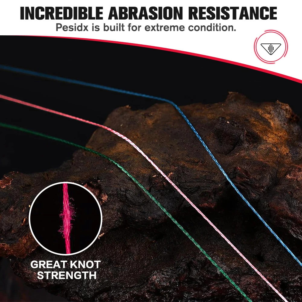 Japón Original Xbraid Upgrade X8 multicolor 2024 NUEVO High Stength Multifilament Line Pesca 1000M/500M/300M Super Smooth Agua salada Línea de pesca Resistente a la abrasión Línea trenzadas pesca carpfishing - imagen 5