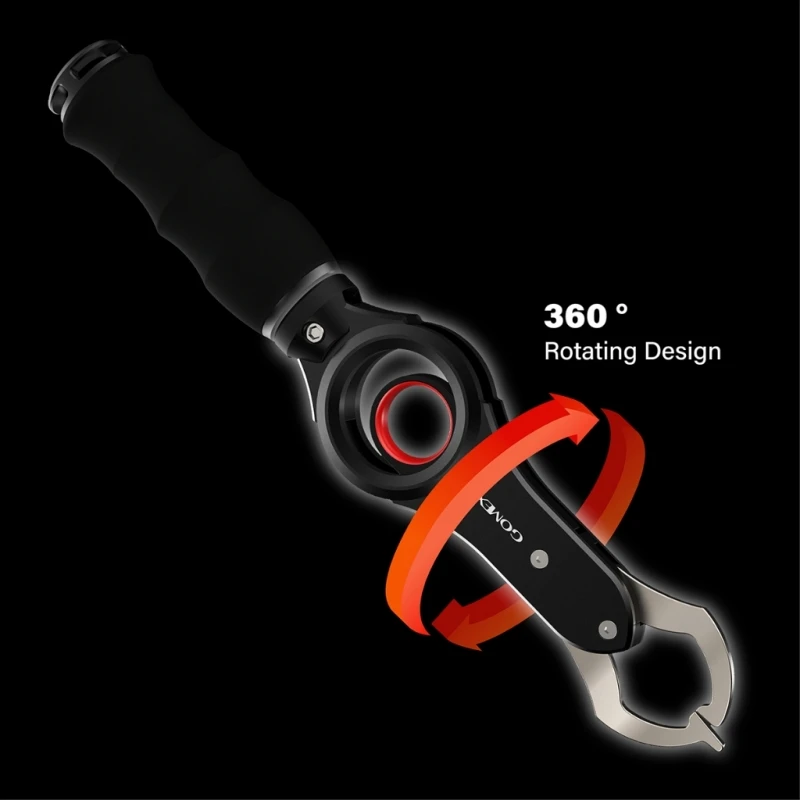 Alicates de pesca de aluminio Gomexus, pinza de labio de pescado, abrazadera de controlador de pescado, removedor de anzuelos, herramienta de pesca, accesorios - imagen 4