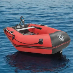 Kayak inflable de pesca con suelo aluminio para mar