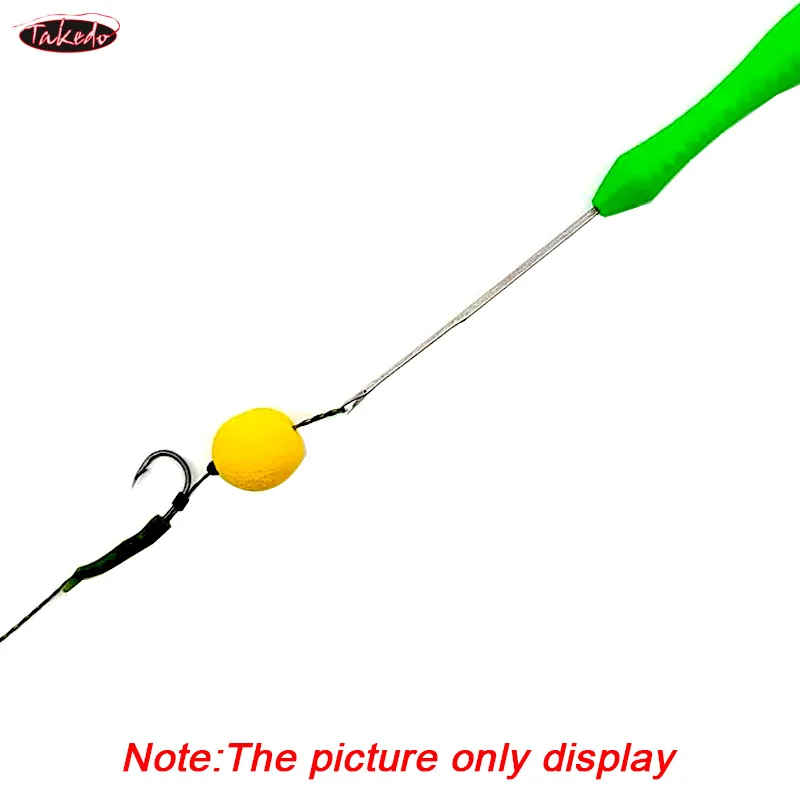 TAKEDO Baiting Needle Set Carp Fishing Accessories Rigs Fishing Hook Drill Stringer Baiting Rig Punching Needle - imagen 4
