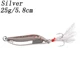 25g Silver-1 Hook