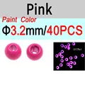 3.2mm Pink 40pcs
