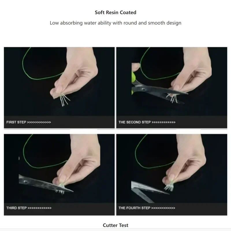 Línea de pesca trenzada Mavllos Killers con 4 hebras de fuerza 4-121Lb 150m línea de pesca de carpa multifilamento de agua salada súper fuerte - imagen 4