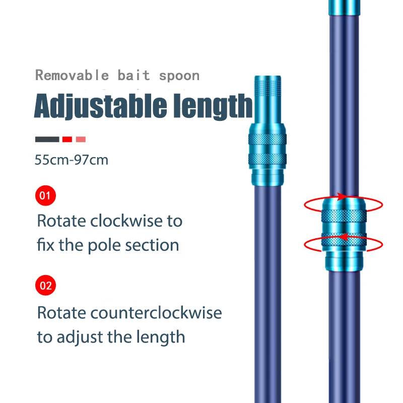 Cucharas de lanzamiento de cebo de pesca antiadherentes, cuchara de cebo retráctil, cuchara de fundición de carbono, herramientas de aparejos de pesca de tiro largo - imagen 2