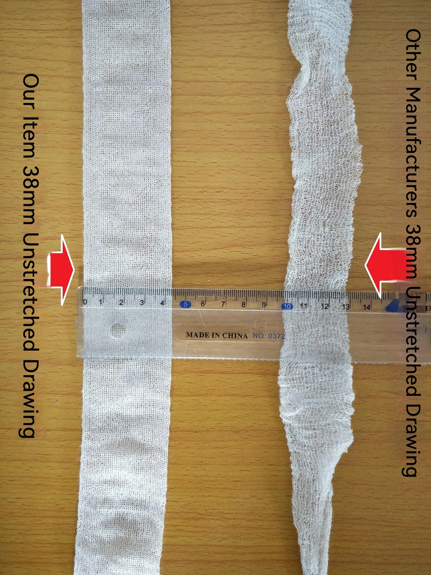 FTK 5M PVA malla disuelta en agua pesca malla Soluble en agua diámetro 25/37/44mm carpa señuelo de pesca gruesa bolsa Accesorios - imagen 4