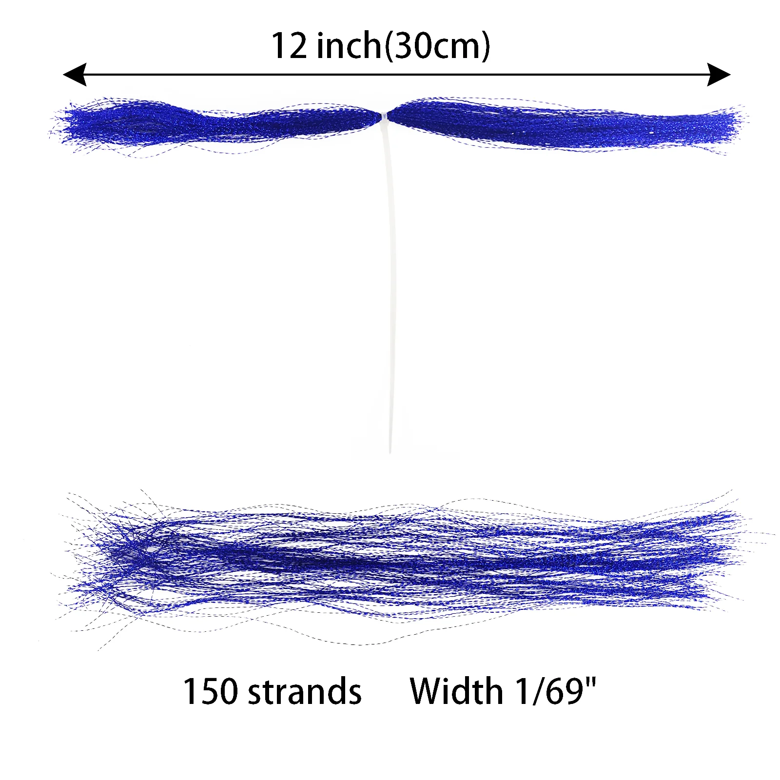 Kit combinado Eupheng Crystal Flash, 12 colores, Material para atar moscas, fabricación de señuelos de pesca - imagen 3