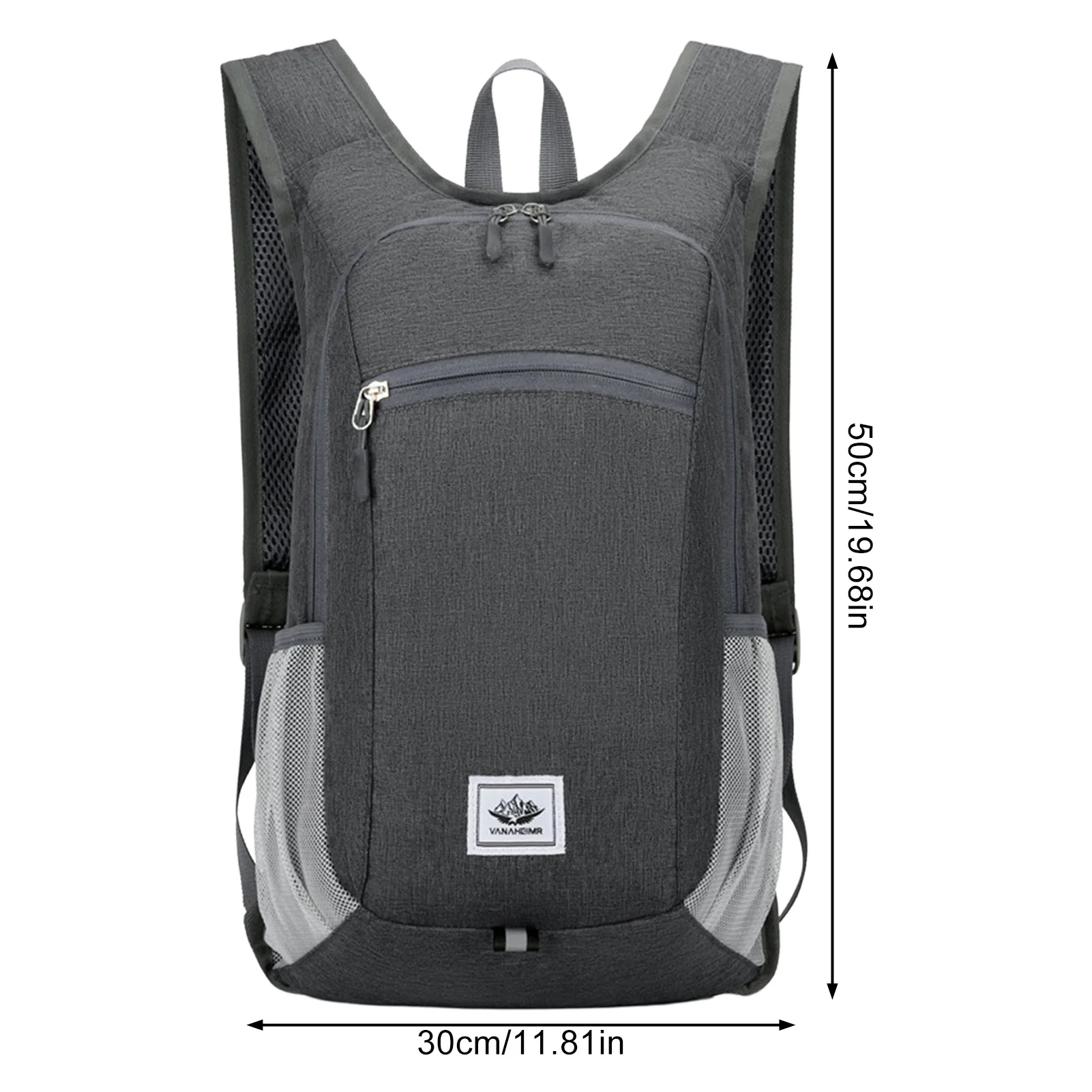 Mochila plegable senderismo ligera de nailon resistente al agua - imagen 3
