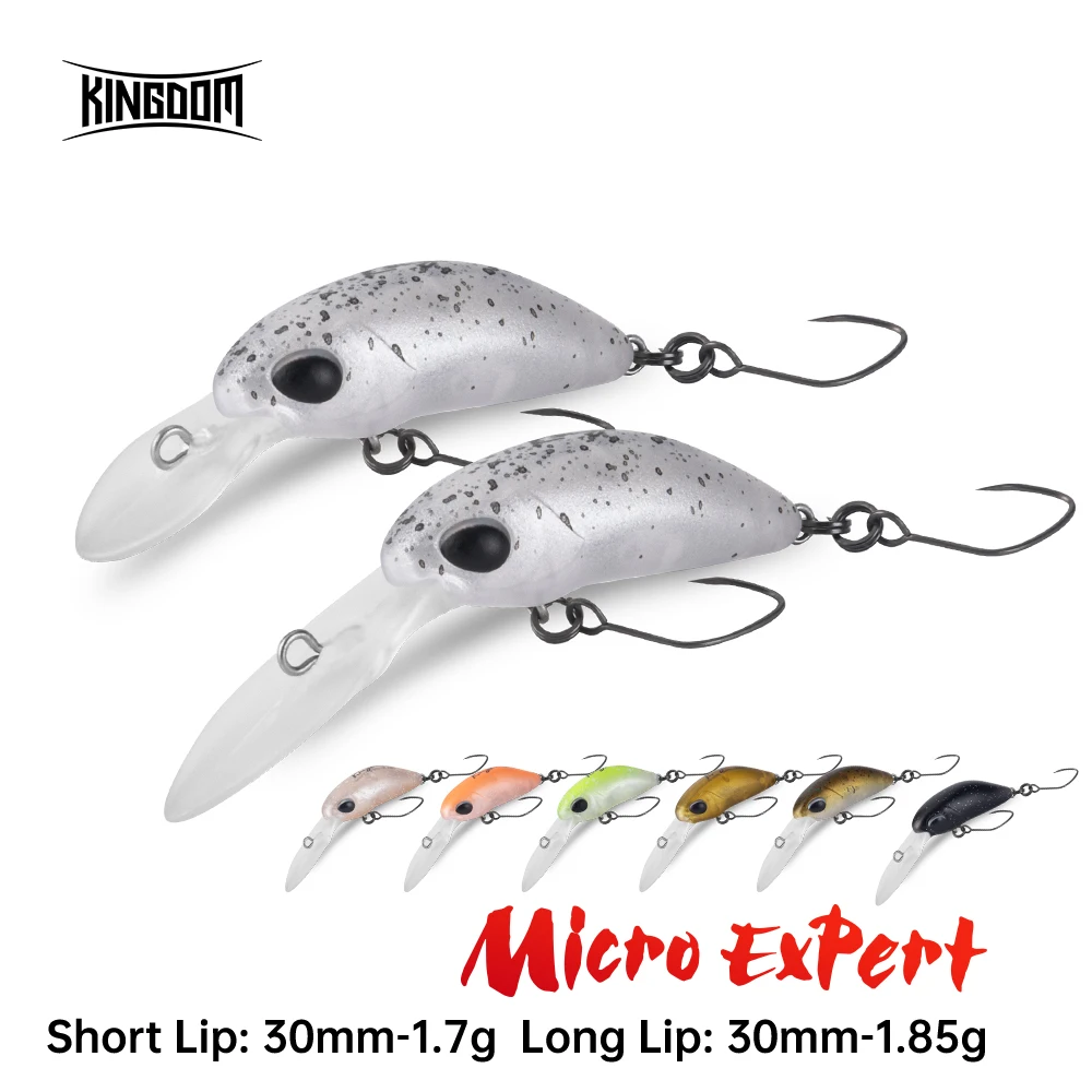 Kingdom Micro Expert – Pececillo flotante para trucha, perca y lubina
