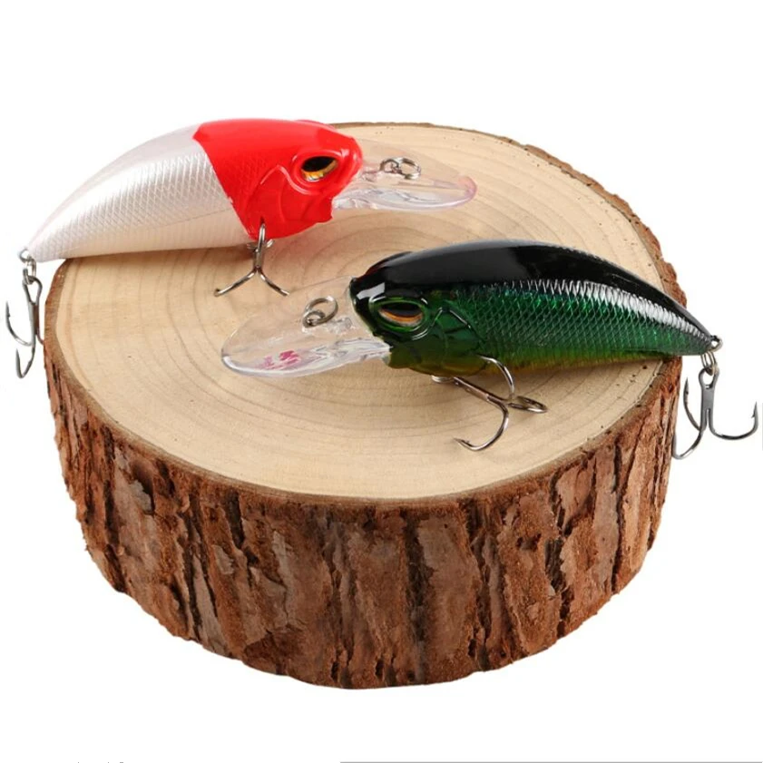 Crankbait-Señuelos de Pesca de 15,3g, 9cm, cebo de plástico duro Artificial, Wobblers de lubina, ojos 3D, aparejos de Pesca de Lucio, 1 ud. - imagen 3