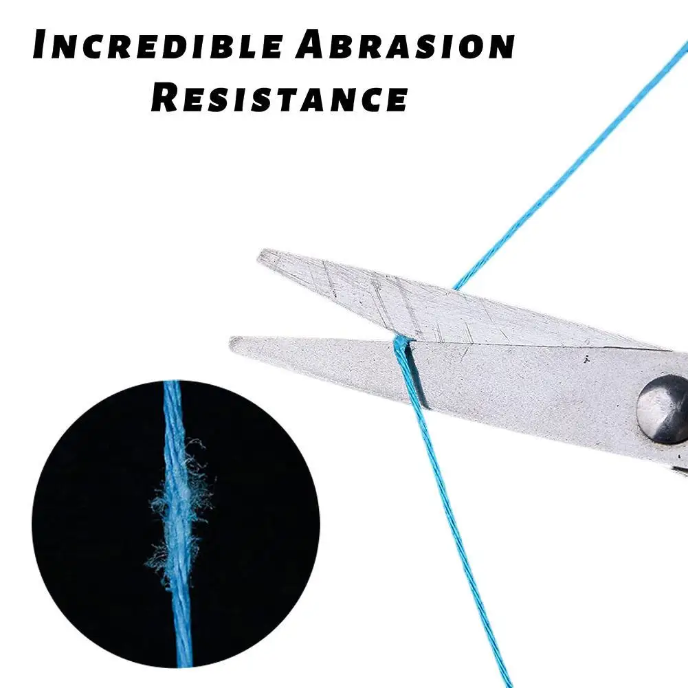 Angryfish-sedal de pesca de 300m, 4 hebras, antimordedura, líneas trenzadas súper fuertes para agua salada/dulce - imagen 4