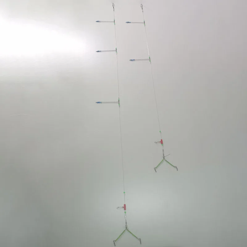 Juego de aparejos de pesca marina PD, amplificador antienredos, cuerda de alambre, ocho anillos, divisor de equilibrio en forma de T, accesorios - imagen 2