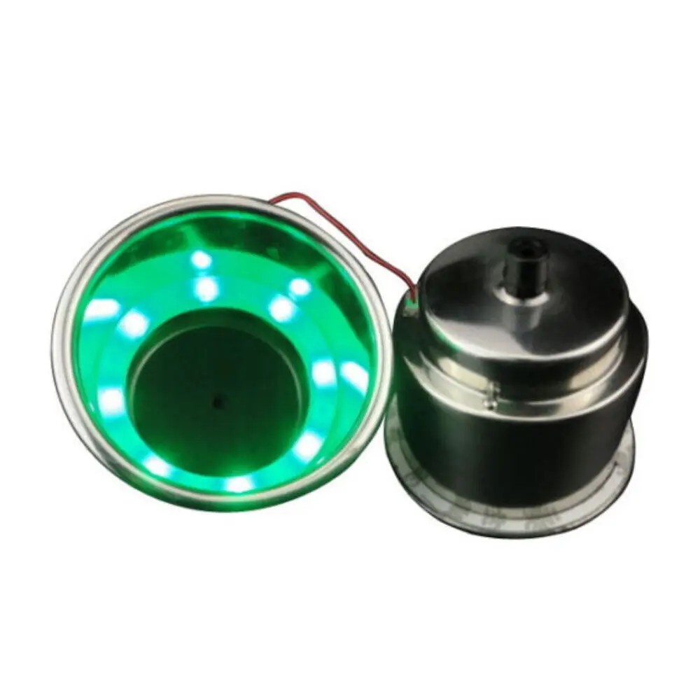 Portavasos LED 12V acero inoxidable para yate pesca deportiva - imagen 4