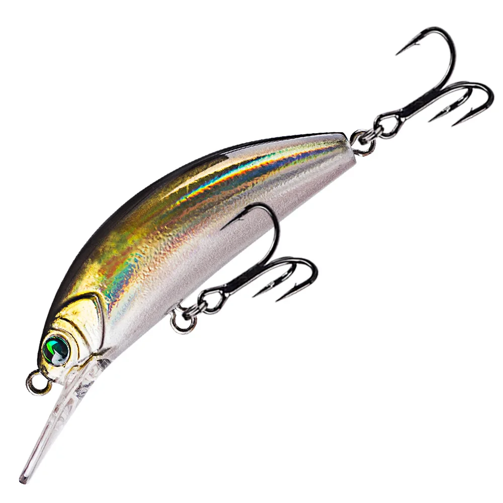 Crankbait láser para lubina – Bola sonajero ABS de fundición larga
