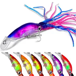 Swimbait de calamar 3D – Señuelo duro para pesca en mar