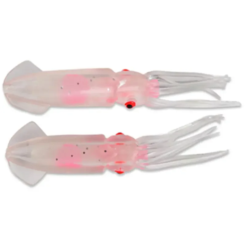 Señuelo suave de pesca de pulpo luminoso, cebo de silicona de 7,5 cm, 12g, cebos artificiales de pulpo de calamar para accesorios de aparejos de pesca, 1 ud. - imagen 4