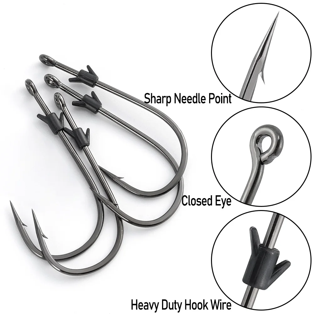 Jig Head Lubina con Retén – Vástago Largo para Vinilo