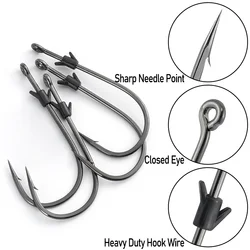 Jig Head Lubina con Retén – Vástago Largo para Vinilo