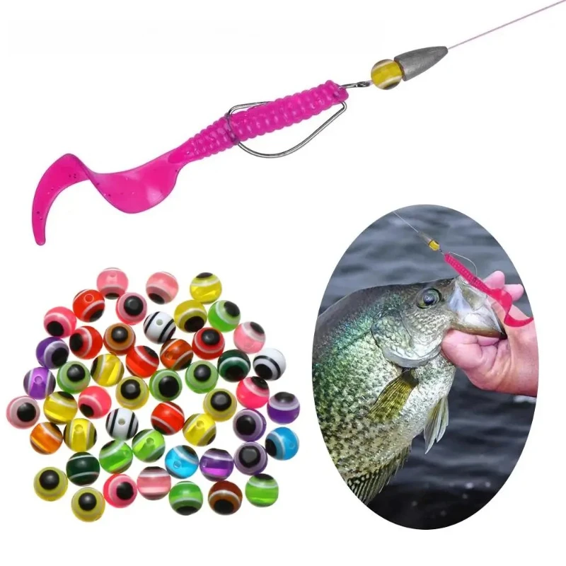 Cuentas acrílicas ojo de pez para montaje Carolina – Kit pesca - imagen 3