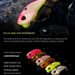 Señuelo VIB Wobbler Minnow – Hundimiento lento ojos 3D