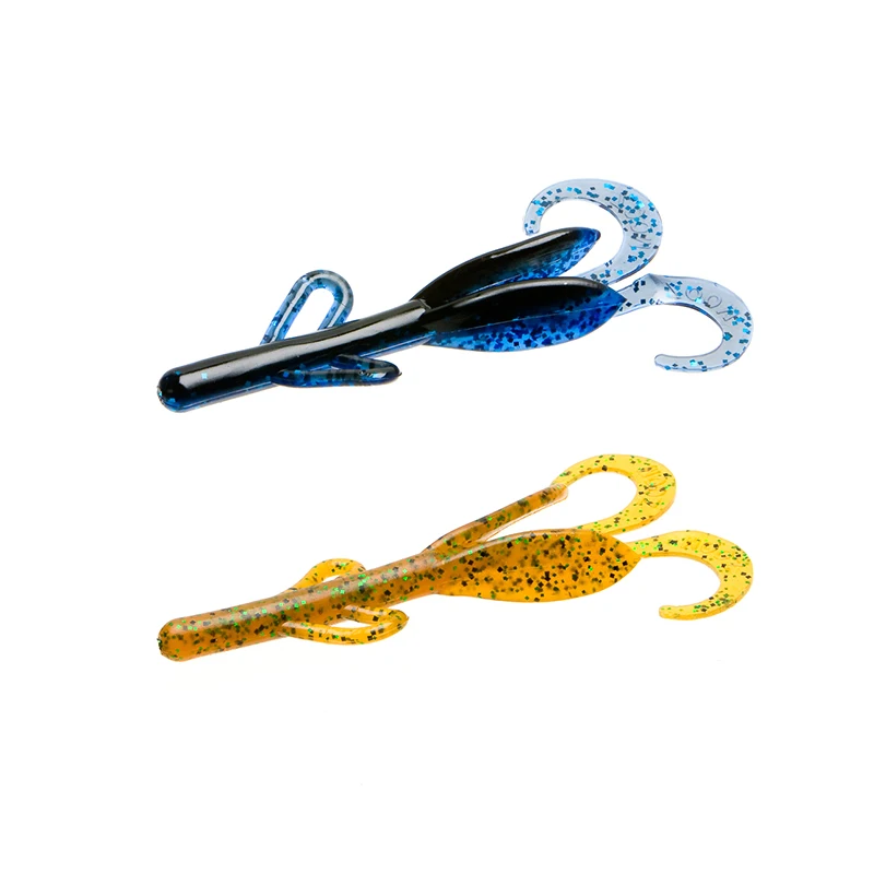 ZOOM American Made Baby Brush Hog Soft Bait Bass Lagarto Bug Jig Trailing Texas Fishing - imagen 3