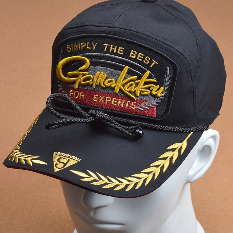 Gorra impermeable de pesca Gamakatsu con protección solar y clip - imagen 3