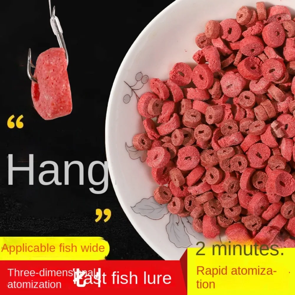 Vinilo gusano rojo hueco para carpas con olor a lombriz - imagen 2