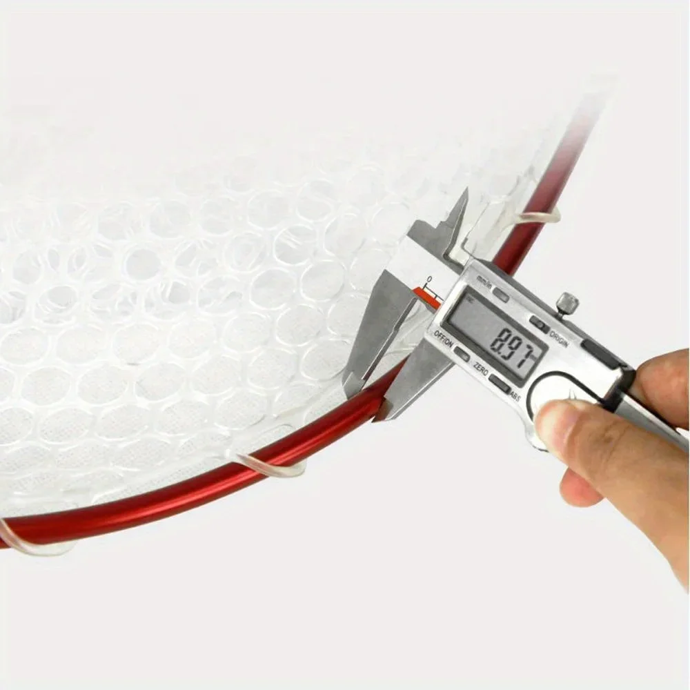 Hamaca de aterrizaje de pesca con mango portátil de 94cm, ultraligera para pesca voladora, lubina, trucha, barco, equipo con mosca con malla de silicona suave - imagen 4