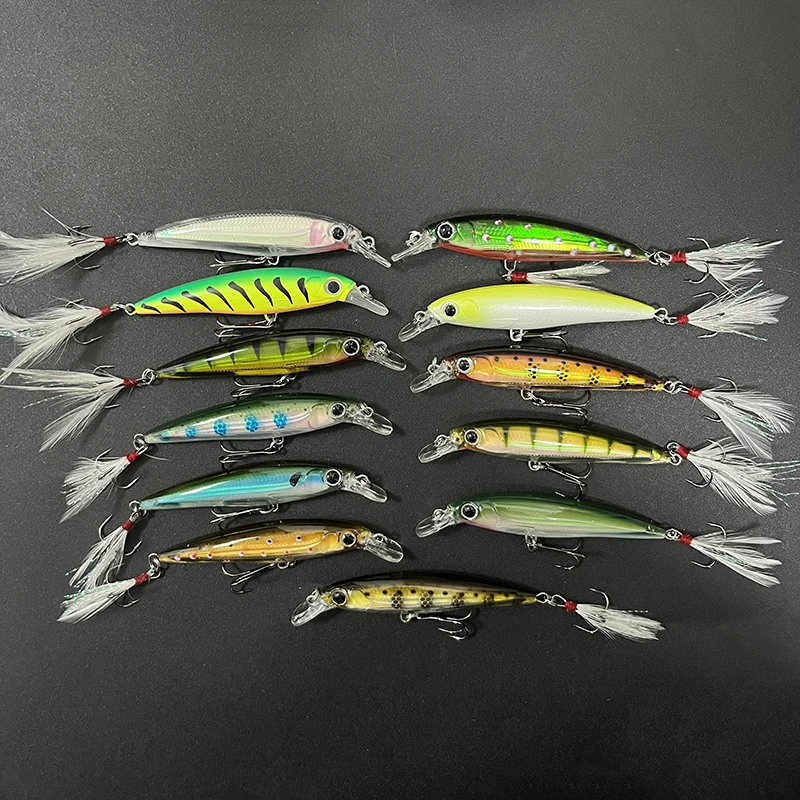 Wobbler flotante 70mm 7,2g para trucha, lucio y carpa - imagen 5