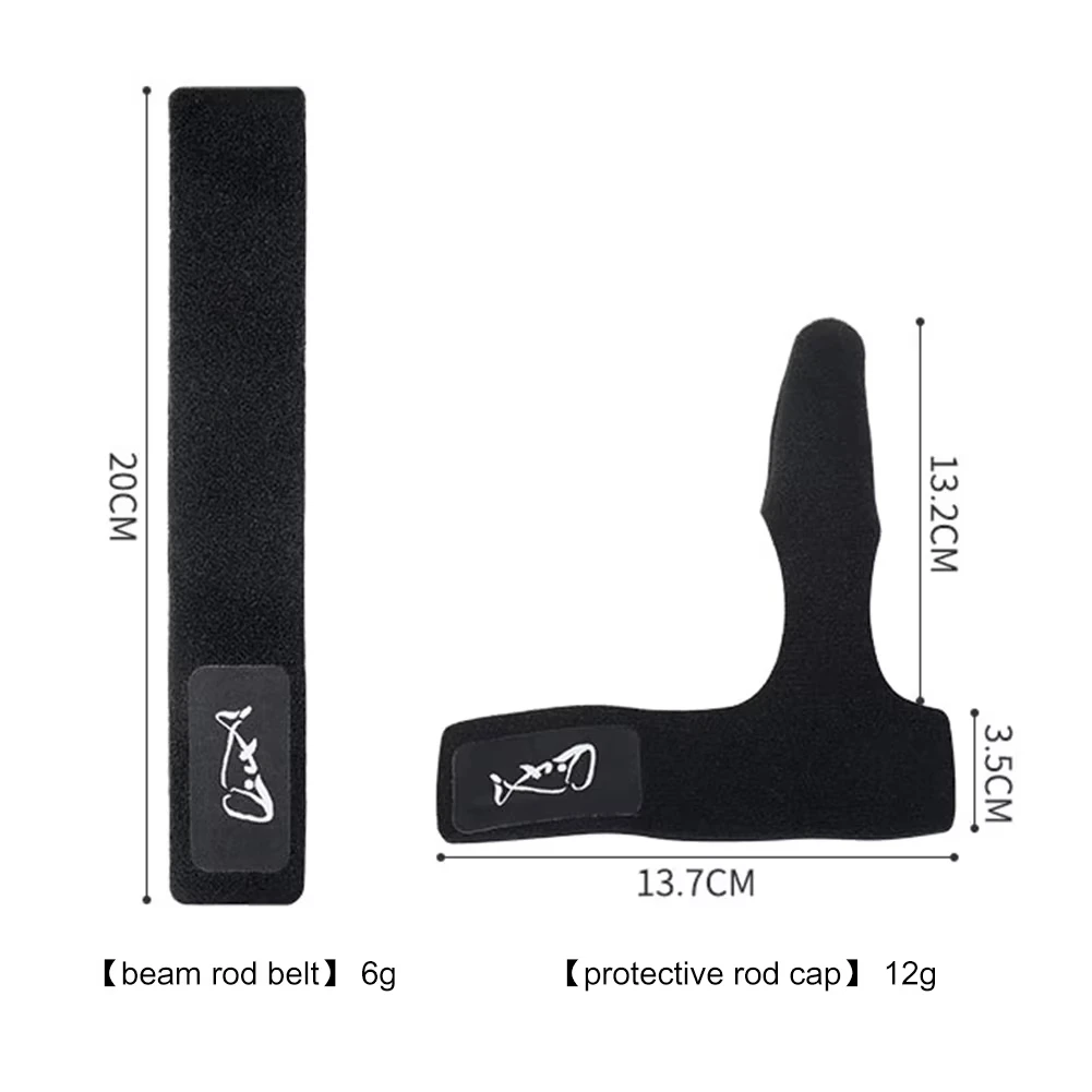 Tapa de protección elástica para caña de pescar, correa especial para caña de pescar, juego de correas para caña de pescar, rueda de gotas de agua, correa para caña de pescar, gea - imagen 3
