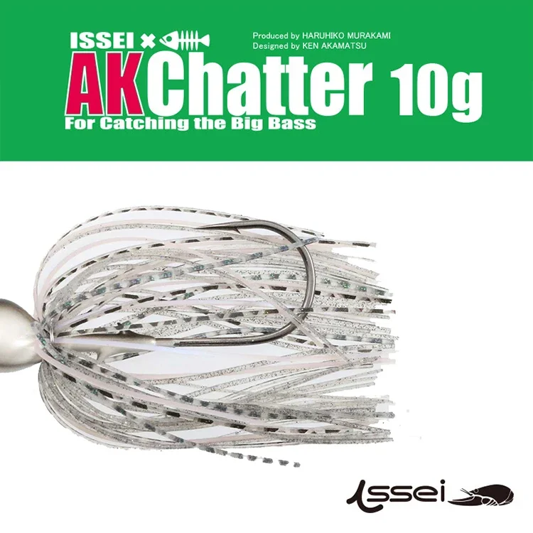 Japan Issei AK Chatterbait 8g10g Waterboard JIG señuelo, cebo de reacción, Beard Guy - imagen 4