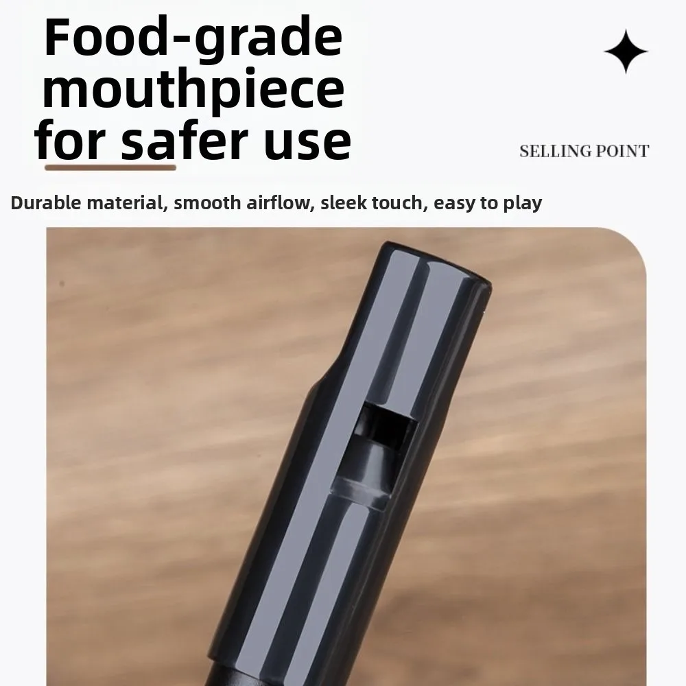 Flauta de silbato irlandés con llave C/D, 6 agujeros, silbato de estaño de aluminio fácil de aprender, tono rico, silbato de estaño irlandés, instrumentos musicales - imagen 3