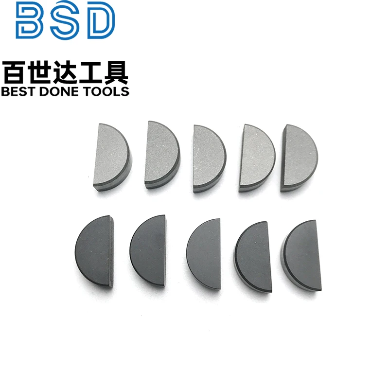 Insertos de corte PDC súper duros 1304 de media pieza para taladro de exploración de pozo geológico - imagen 5