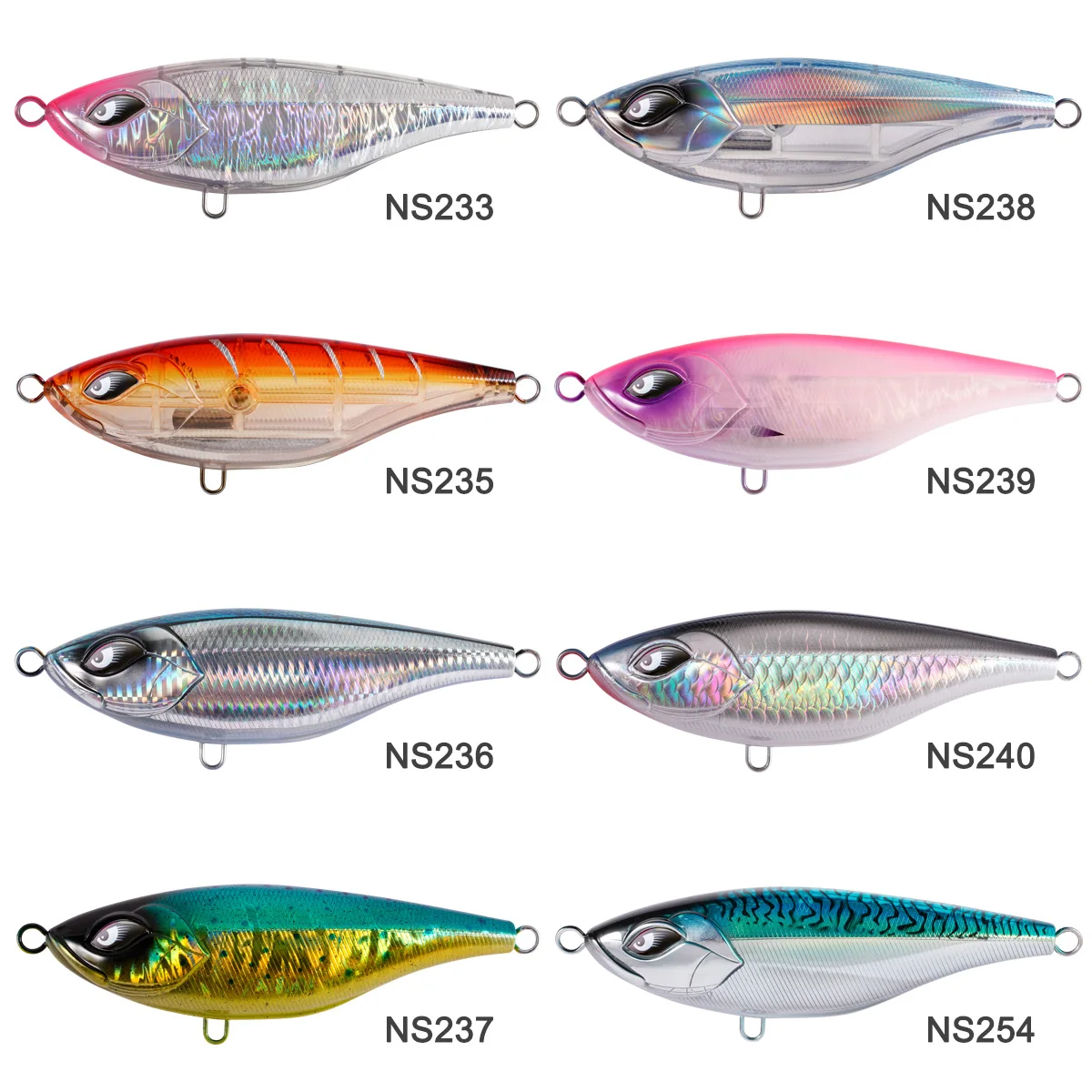 NOEBY Boss-señuelo de pesca Stickbait, 155mm, 109g, Twitch en alta mar, hundimiento, cebo duro Artificial, atún GT, Señuelos de pesca de agua salada - imagen 3