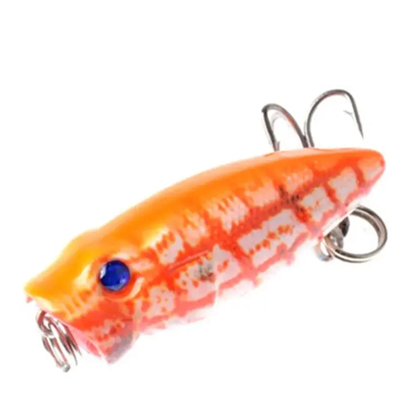 Señuelo de pesca Popper Topwater, 3,5 cm, 2,7g, Isca, cebo duro Artificial, Wobblers con ganchos, aparejos de pesca Swimbait, 1 ud. - imagen 2
