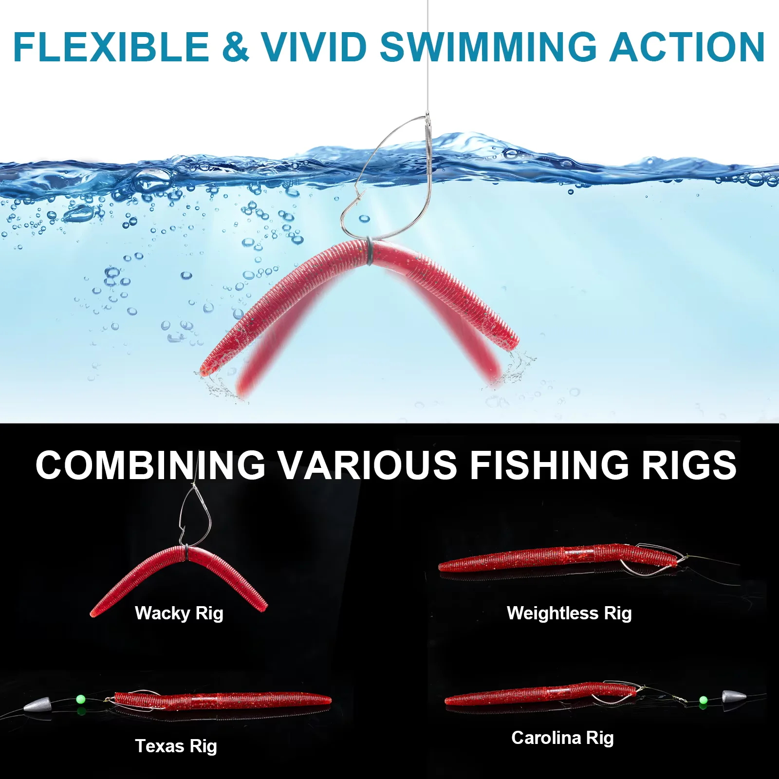 Goture 30 piezas 2 # 3 # Anzuelos de pesca sin malezas de un solo anzuelo de acero rico en carbono, penetración rápida para agua dulce y salada, gran oferta - imagen 4