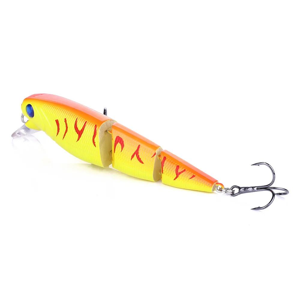 1 Uds Wobblers señuelo de pesca multisección Minnow 14,8g Isca cebo duro Artificial Crankbait Trolling Bass Pike aparejos de perca - imagen 2
