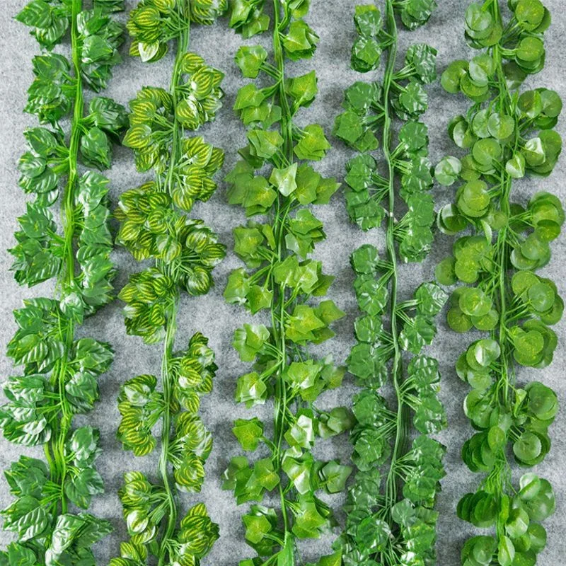 Guirnalda Hiedra Artificial – Decoración Jardín con Hojas y Vid Falsas - imagen 5