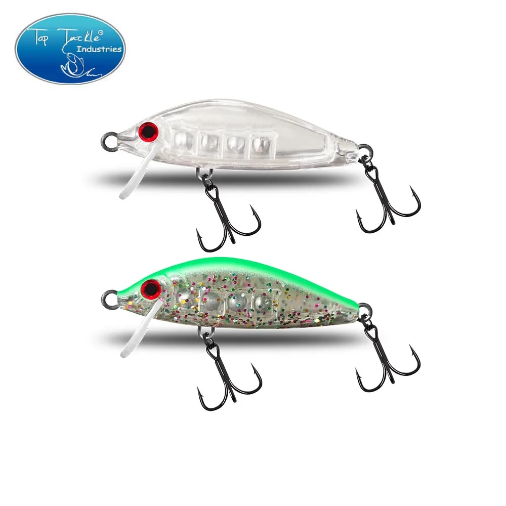 Top TACKLE INDUSTRIES-señuelo de pesca de pececillo que se hunde, 5,5 cm, 5g, señuelo Artificial para trucha, corriente, lago, Jerkbait, pesca en roca, cebos duros - imagen 2