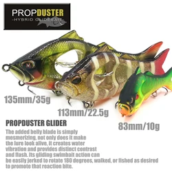 THETIME Jerkbait Señuelo Hélice Hundimiento Lento Swimbait Pesca Mar