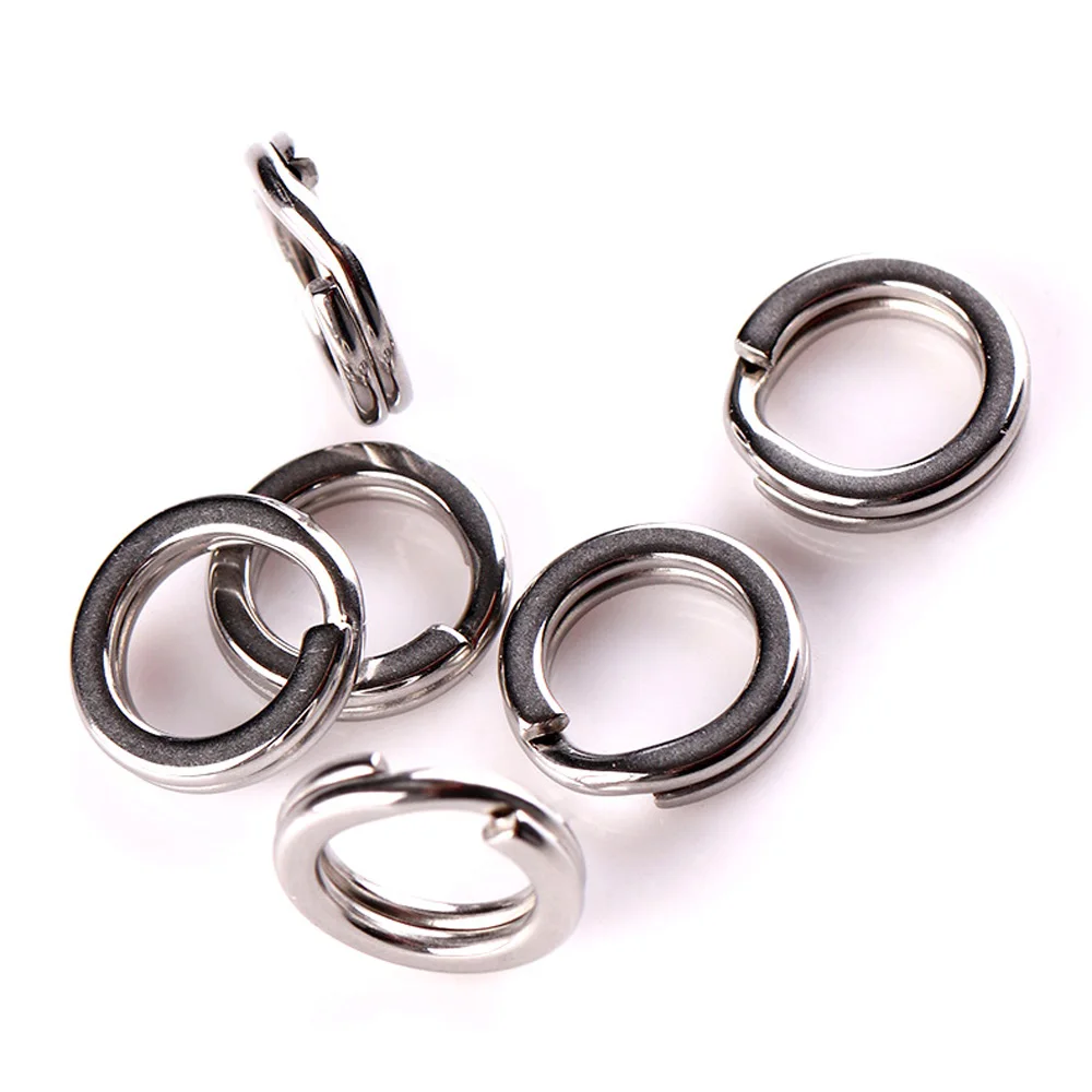 Anillos divididos doble bucle para señuelos de pesca - imagen 5