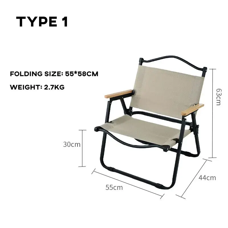 Silla plegable de pesca portátil para exteriores, taburete plegable de alta densidad con soporte de aleación de aluminio Oxford, carga de 120kg, ideal para acampar y Picnic - imagen 3