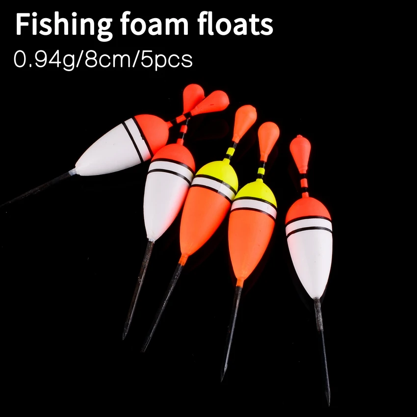Juego de flotadores de pesca, boya Bobber, palo ligero de pesca, tamaño variado, colores, accesorios de pesca, 15 unids/set por Set - imagen 5