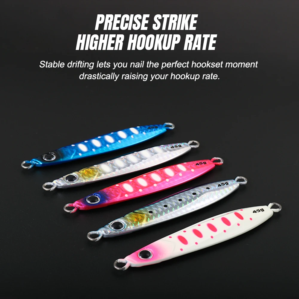 Jigging Pro Sacrifice II – Jig metálico de recogida lenta para mar - imagen 5