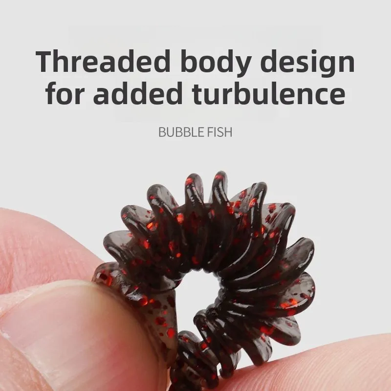 MUKUN 30 Uds Mini Señuelos de Pesca blandos 3cm/0,58g 4,2 cm/0,75g Pesca de carpa señuelo de lubina Isca cebo artificial aparejos de Pesca - imagen 4