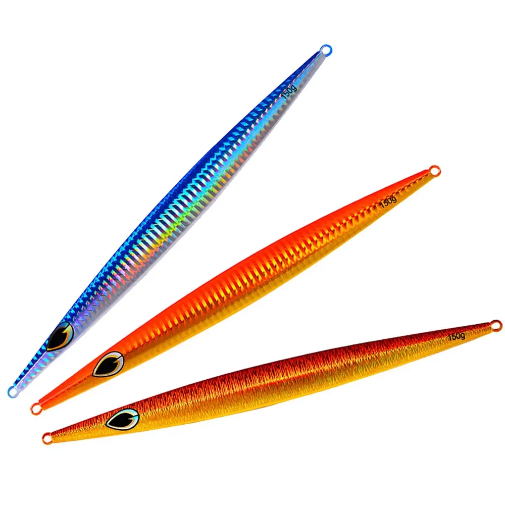 Plantilla de Metal rápida, 21cm, 150g, velocidad Vertical, hundimiento, cebo de Pesca, cuchara fundida, Jigging de Metal, cebo Artificial para Pesca, señuelos de mar - imagen 3
