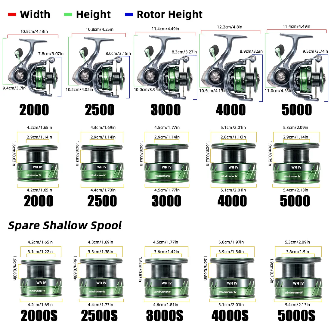 SeaKnight WR4 – Carrette giratorio ultralight fibra carbono 9+1 - imagen 5
