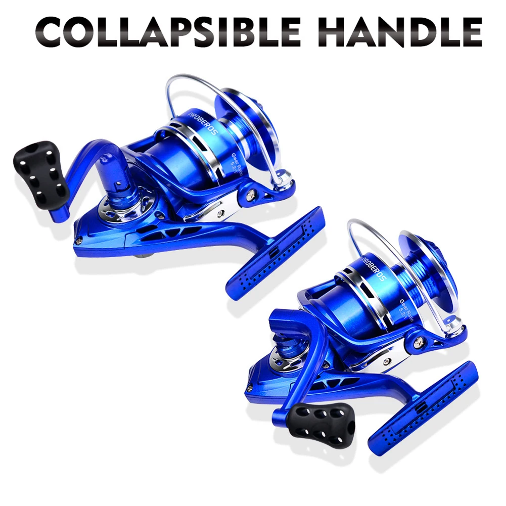 Carrete giratorio de Metal y ABS para pesca, accesorio ligero CNC para agua dulce y salada, regalo para mujeres y hombres, relación 5,2: 1 - imagen 3